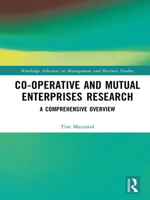cover image of Co-operative and Mutual Enterprises Research